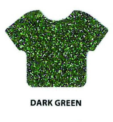 Siser HTV Vinyl Glitter Dark Green 20" Wide - VGL26W20